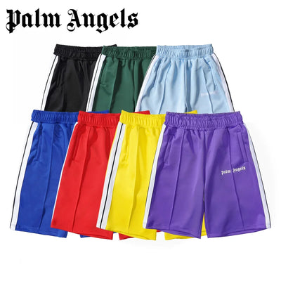 palm angels High quality colorful beach fashion men's and women's casual can be worn over short quarter pants Bulexpress